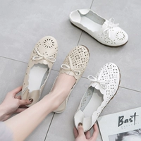 Летние дышащие босоножки, тапочки в стиле Crocs на плоской подошве, круглый носок, коллекция 2019 года, закрытый носок, можно носить двумя способами, удобны для женщин в возрасте