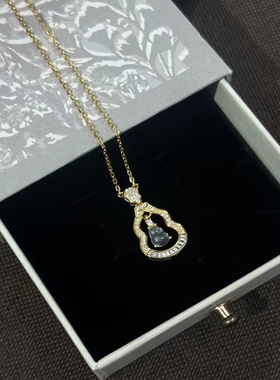 长命平安葫芦转运福禄古法镶钻