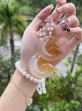 福兔新中式古风搭配项链