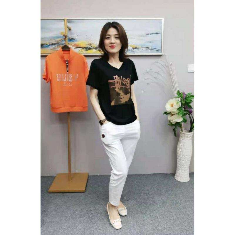 新款 时尚休闲T恤 2162款（90-160斤）女士包袋全新单肩包信封包|msdalam kategori Beg kulit/wanita/beg lelaki, beg Ms. - dari Buy2taobao.com untuk memberikan perkhidmatan ejen Taobao profesional membeli