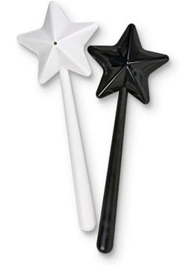 跨境Magical Salt  Pepper Stik 星星棒状撒盐器胡椒调味魔法棒