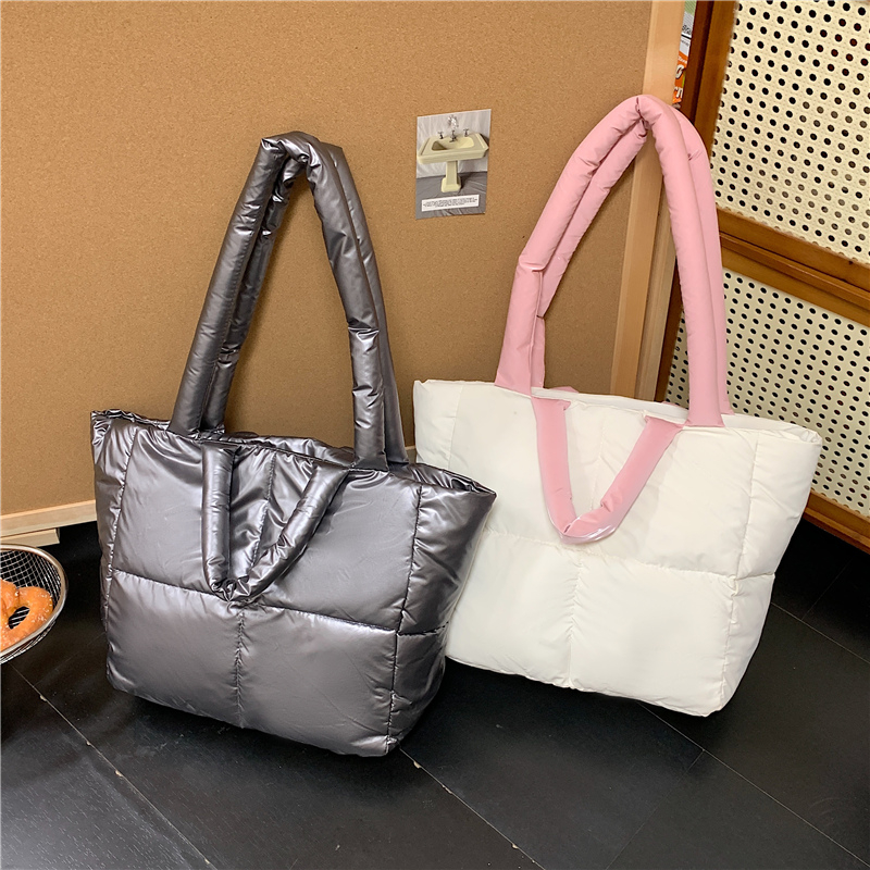 尼龙布单肩手提女士大