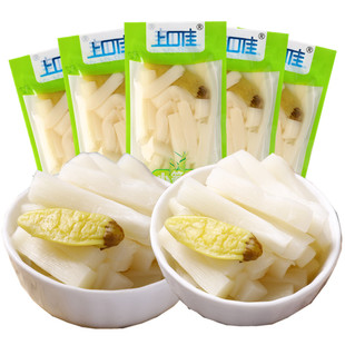 上口佳山椒小笋尖泡椒脆笋香辣竹笋小包装500g即食泡椒脆笋条笋干