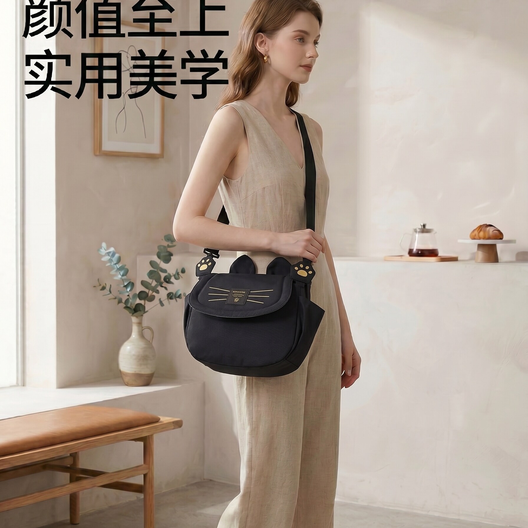 高颜值小号妈咪包单肩手提包小巧孕妈时尚轻便妈妈包母婴包外出