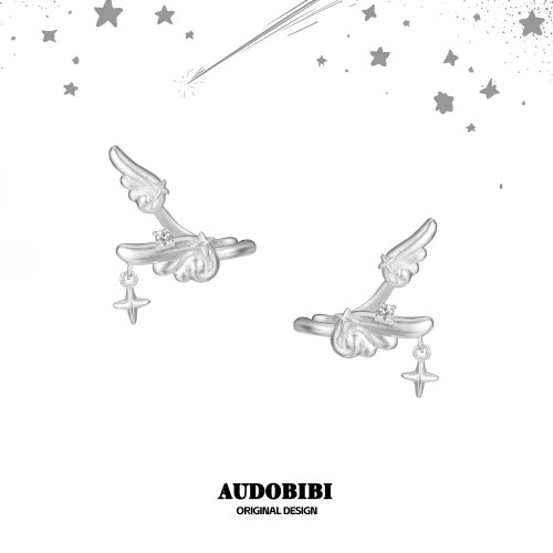 AUDOBIBI无耳洞耳夹甜酷