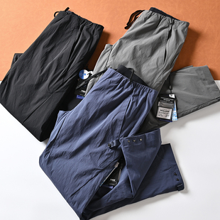 鸟款 宽松直筒冲锋裤 冬季 轻盈加厚超保暖防风棉裤 潮 男士 120克C棉