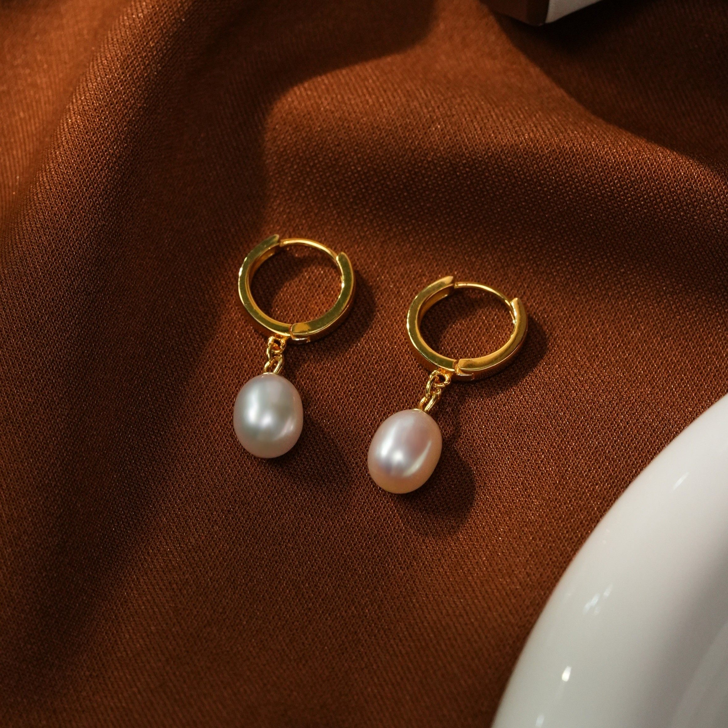 丽沁 925银仿珍珠耳饰 法式水滴小珠珠耳扣女小众优雅气质耳环,饰品/流行首饰/时尚饰品新,银饰耳饰,淘宝优惠券,粉丝福利购,淘宝优惠卷