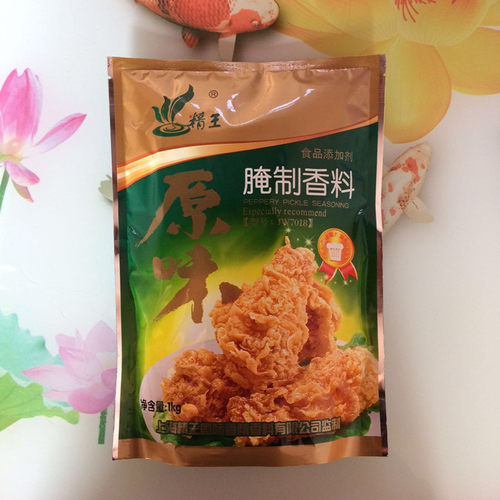 精王原味腌料1kg腌制香烧烤鸡柳油炸烤鸡翅料包邮 - 封面