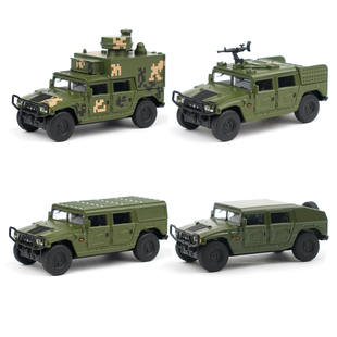 拓意1/64合金东风装甲空降突袭车摆件猛士一代硬顶溜背信息模型