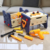 宝宝动手益智拆装 修理工具箱儿童玩具男孩组装 拧螺丝刀扭电钻套装
