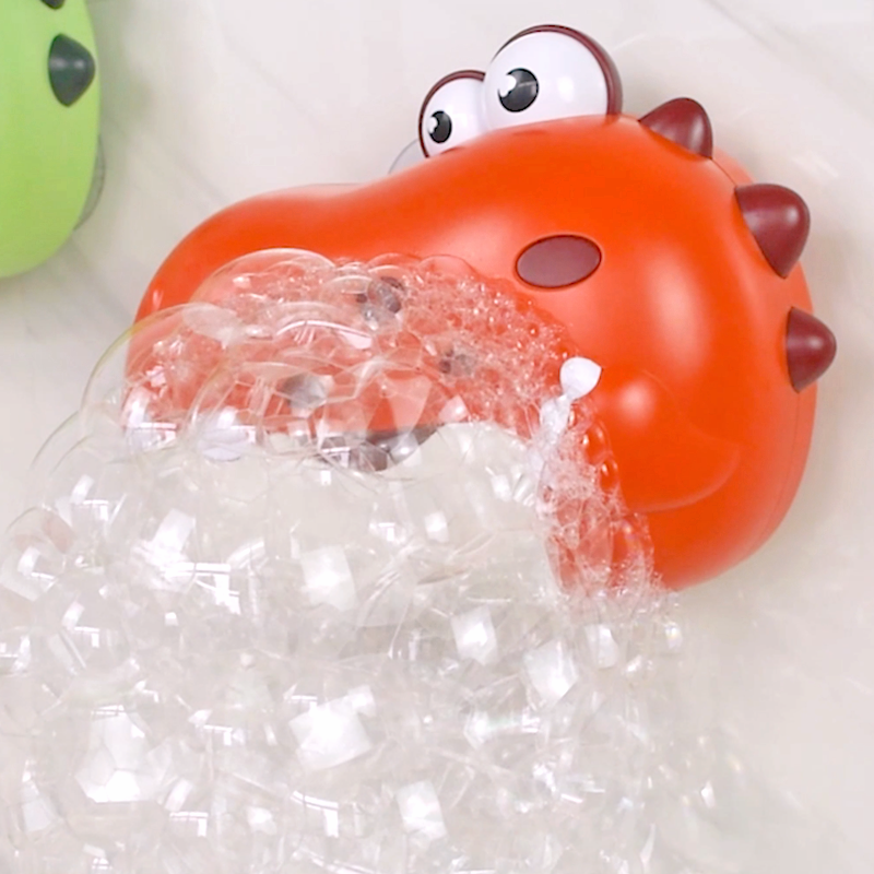 洗澡沐浴玩具泡泡螃蟹恐龙起泡器