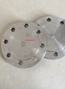 厂家供应 Q235B碳钢法兰盲板 PN16(1.6MPa) BL-RF 20#国标法兰盖