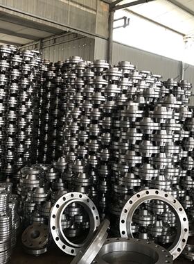 厂家供应不锈钢316L板式平焊法兰PN16 PL-RF国标锻打突面平焊法兰