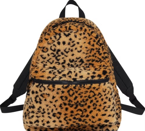 thumbnail for lufuf1ght 17FW Leopard Fleece Backpack