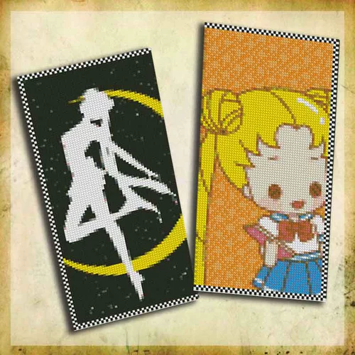 Длинный бумажник подходит для мужчин и женщин для влюбленных, Сэйлор Мун, подарок на день рождения