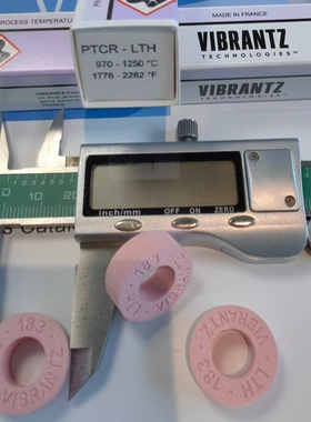 【总代理970-1250度LTH原装进口VIBRANTZ测温环 高精度陶瓷测温块