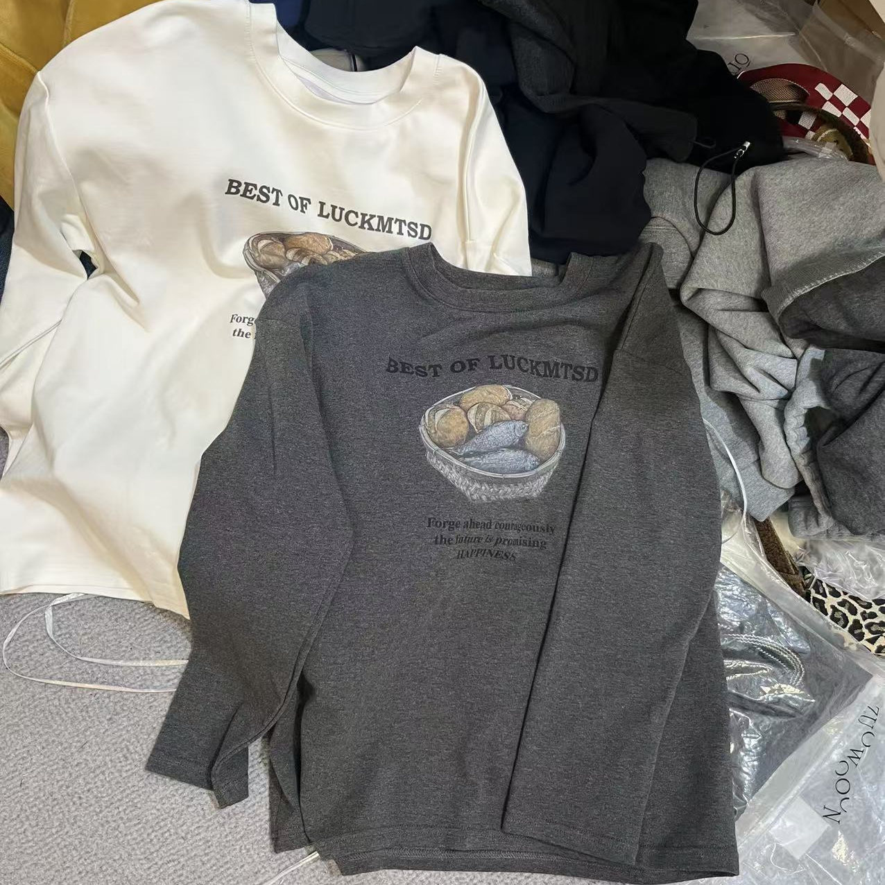 yhs特价福利款 不退换 看好再拍 水果拼盘T恤