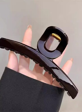 高端气质高品质女士头发抓夹发夹