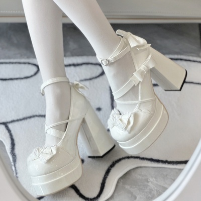 魔女之夜高跟鞋Lolita原创单鞋