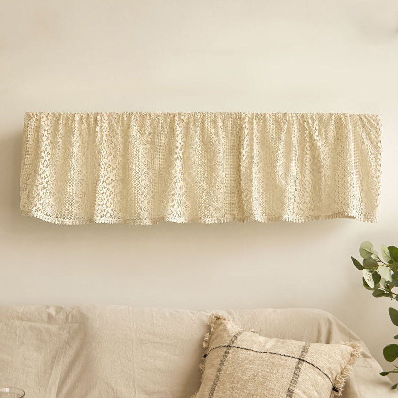 素艺之间空调罩弹力蕾丝挂机通用