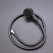 发廊洗头床增压喷头水龙头美发店理发店冲头床花洒头软管配件黑管