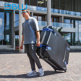 德国倍威公路山地自行车装车箱硬壳收纳箱骑行托运航空箱96600