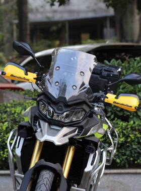 适用于龙鑫无极Ds900护手防风护手弓Ds900X手柄刹车护手防摔罩