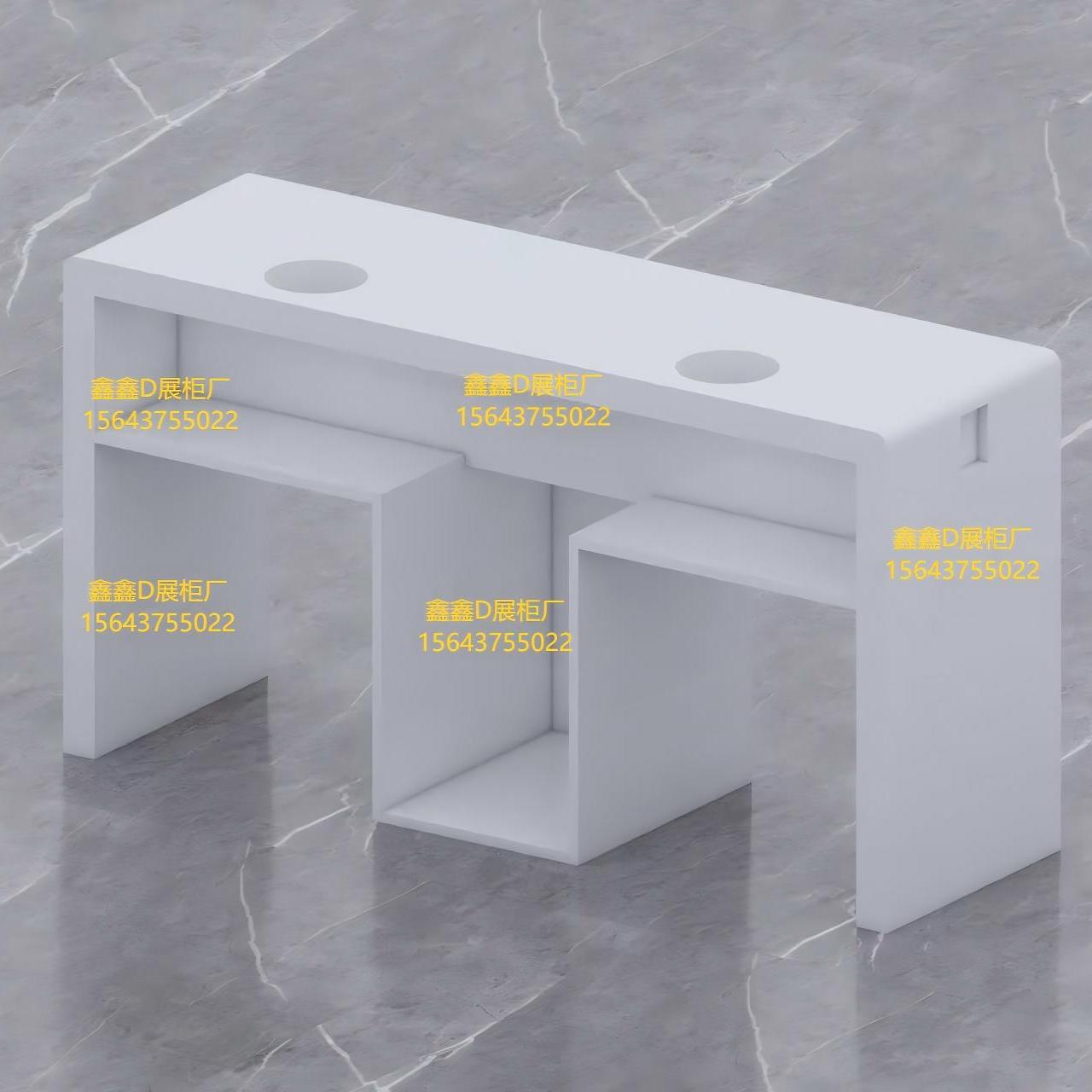 定制双位,多位吸尘美甲桌