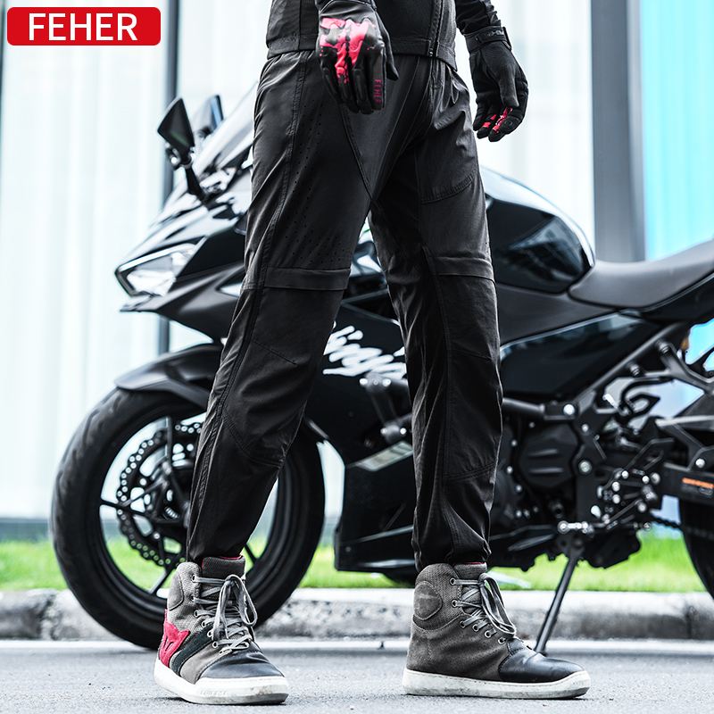 FEHER夏季骑行裤网眼透气