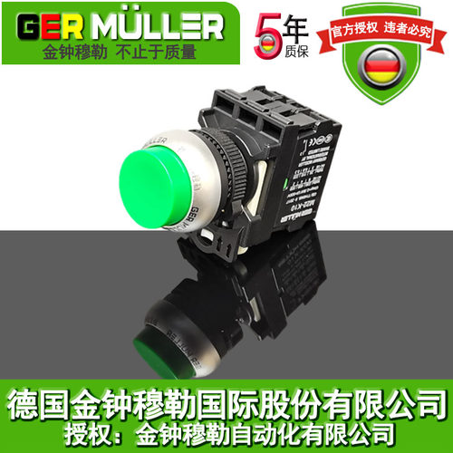 凸头按钮开关GERMULLERM22-DH-G