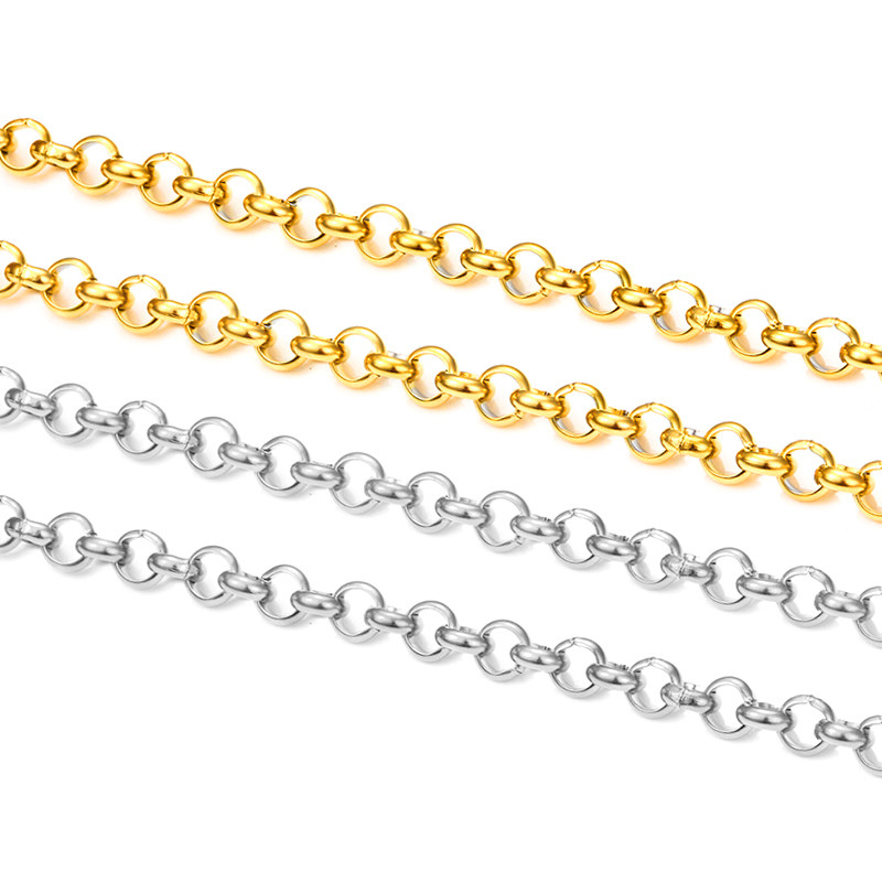 钛钢圆珍珠链5mm金色链条diy项链手链毛衣链饰品配链时尚潮流装饰,饰品/流行首饰/时尚饰品新,链条,淘宝优惠券,粉丝福利购,淘宝优惠卷