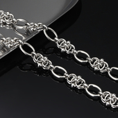 钛钢手工链喜结链特色链条diy项链手链毛衣链手机链装 饰配链配饰