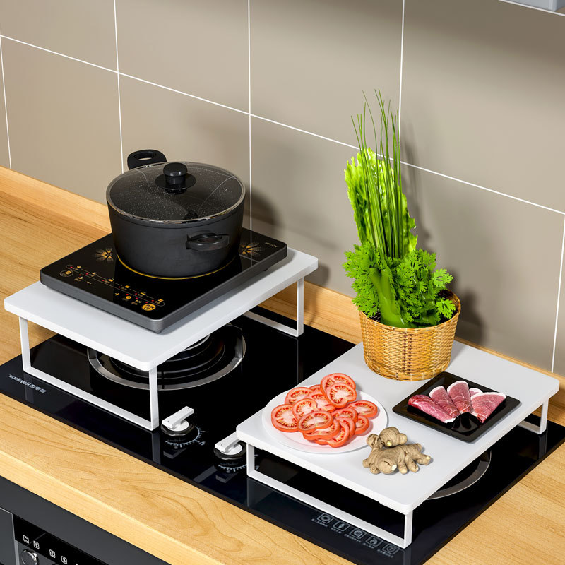 厨房灶台置物架灶具隔板架子