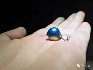 翠兰染料效果根付染色鹿角染料鹿角根付染色古法染色夜叉五倍子