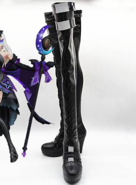 王者荣耀王昭君墨莲月吟cos鞋来图定制动漫游戏角色cosplay鞋靴