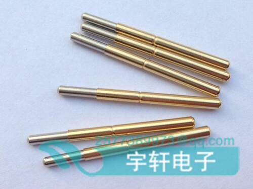P156-J1测试探针/2.0直上圆头弹簧顶针 导电针2.36*33.85mm 铜质