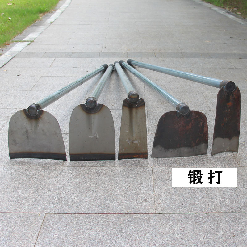 钢管铁柄大锄头种菜锄锻打