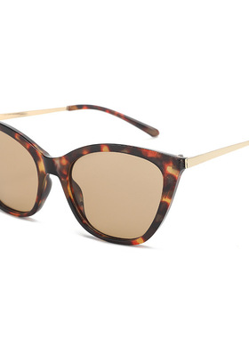 甜酷辣妹猫眼时尚太阳镜复古墨镜