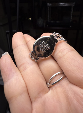 925银镶嵌俄罗斯玻璃种培育钻