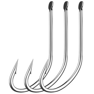 白狐鱼钩穿蚯蚓红虫钓鲫鱼白条轻口鱼钩 精品白狐鱼钩