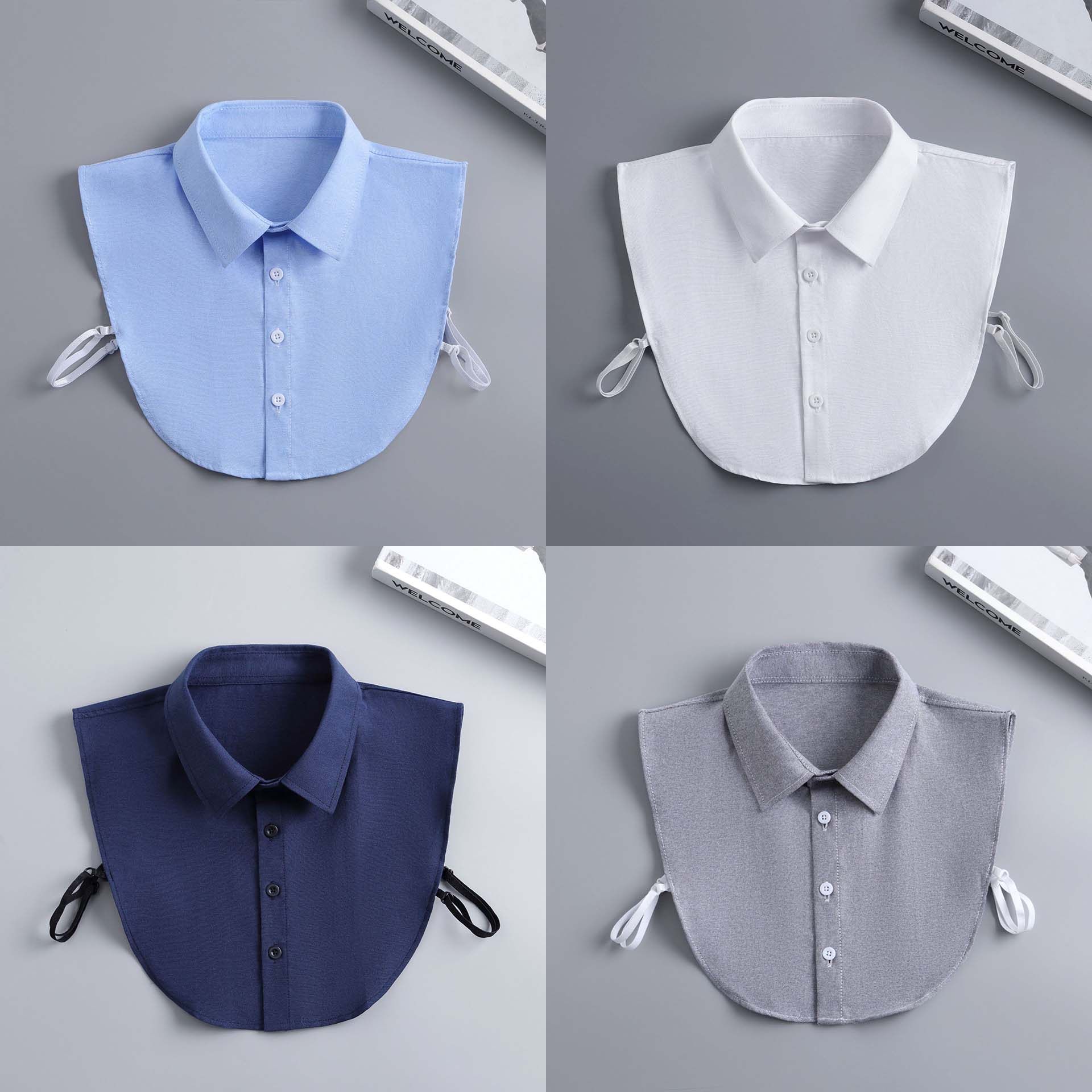 男士商务半截衬衣尖领假领子百搭假领春秋冬季半身衬衫卫衣毛衣,服饰配件/皮带/帽子/围巾,假领,淘宝优惠券,粉丝福利购,淘宝优惠卷