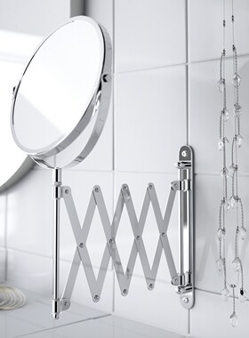 富拉克镜子不锈钢装饰镜子放大镜