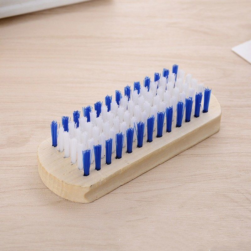 厂家货源实用木洗衣刷子木板刷清洁刷木制衣刷2元店日用百货