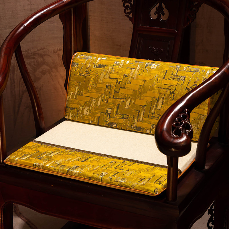 新中式餐桌椅垫坐垫靠背一体高档靠背垫实木圈椅太师椅茶椅垫座垫,居家布艺,沙发垫,淘宝优惠券,粉丝福利购,淘宝优惠卷