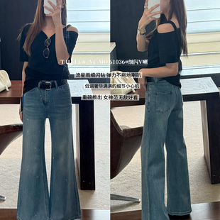 T.H 69289 配腰带 浅蓝 重磅推出驾驶各种身材久穿不变形牛仔裤