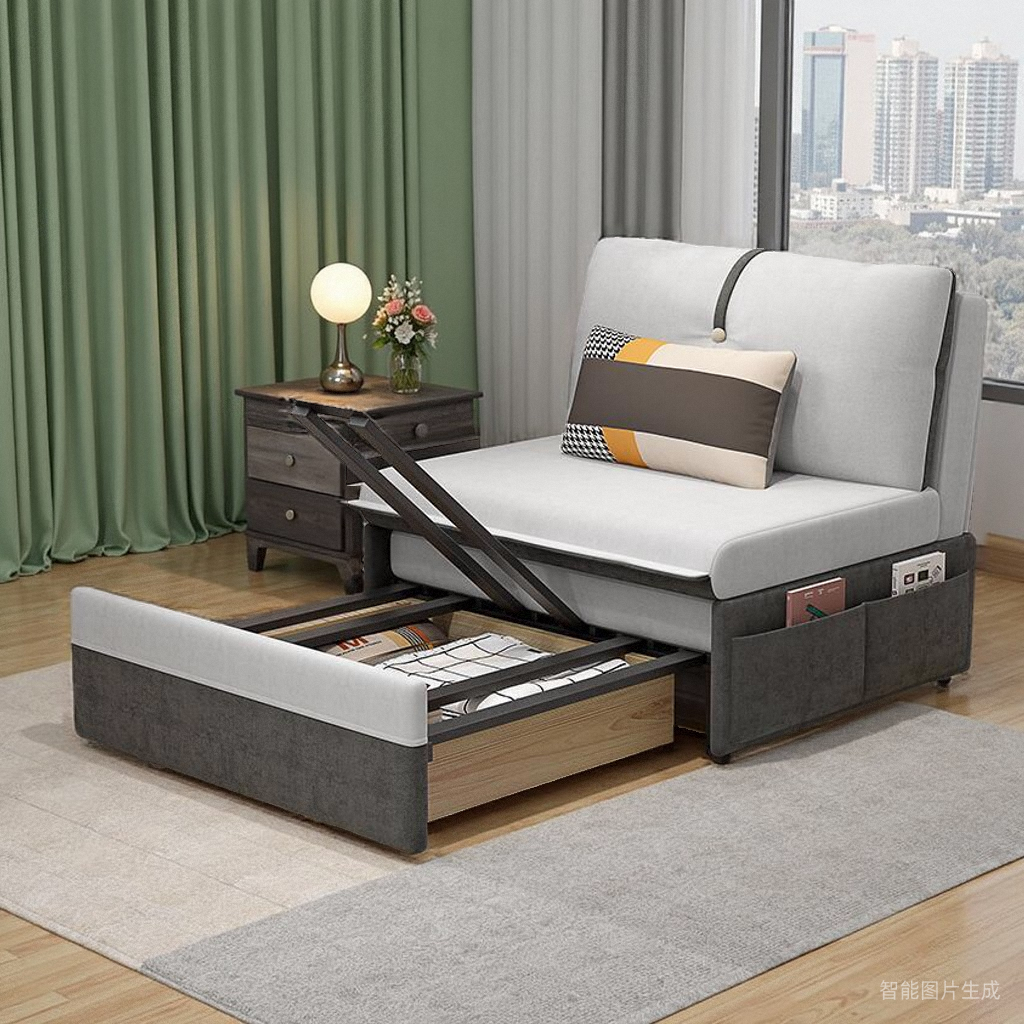 床垫两面可用折叠沙发床床垫长点