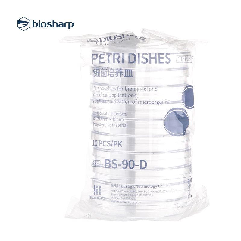 无菌平皿塑料培养皿Biosharp90mm图片