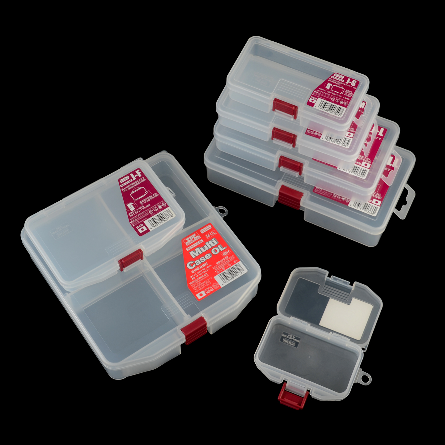 日本meiho明邦多功能储物渔具盒