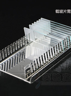 进口ASONE免洗载玻片不锈钢载玻片架染色片架放20片玻片2-162-01