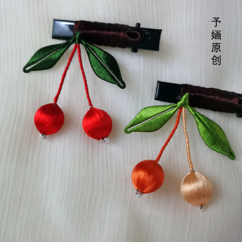 汉服旗袍缠花发簪古风发夹图片